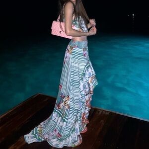 Antica Sartoria cotton skirt set